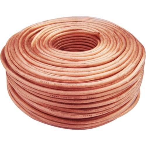 2M Copper Welding Cable 10 16 25 35 Square Ground Connection For Welding Use Transparent Soft Wire Free Shipping