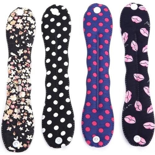 Fashion Women Sponge Hair Twist Styling Clip Stick Bun Maker Braid Magic Tool Hair Accessories Floral Polka Dot Female Hairband