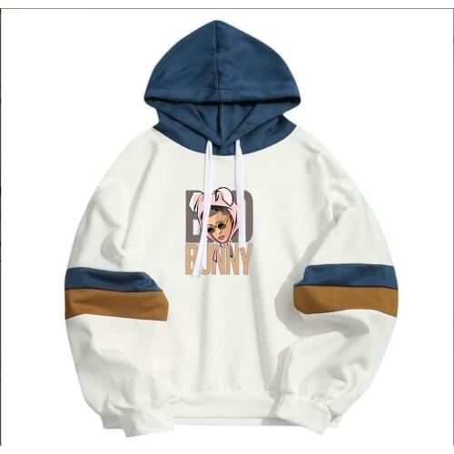 Fashion Design Bad Bunny Hoodies Oversized Sweatshirts Men/Women Casual Hip Hop Hoodie Popular Harajuku Pullover Hooded Clothing