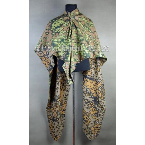 WW2 GERMAN ARMY ELITE OAKLEAF CAMO REVERSIBLE TENT ZELTBAHN