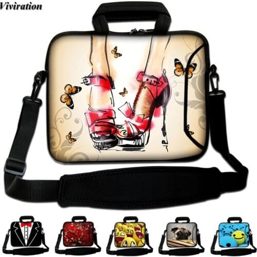 Ordinateurs Portables Bag Messenger Handbag 10.5/ 10.1/ 10.2/ 9.7/ 10 Inch Notebook Cover Briefcase W Shoulder Strap Carry Case
