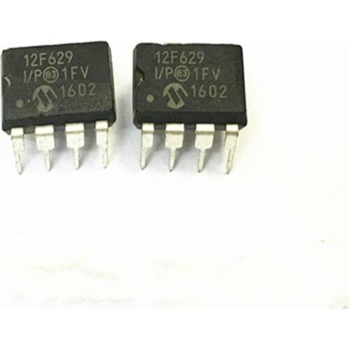 New line PIC12F629 PIC12F629-I/P 8 bit flash microcontroller