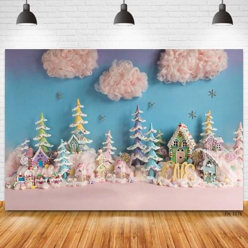 One 1st Birthday Dreamy Forest Theme Pink Floor Background Baby Shower Newborn Photography Backdrop Photocall Photo Studio Props