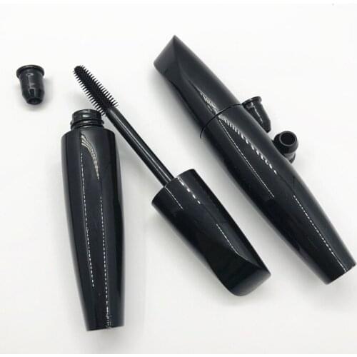 Empty plastic black 15ml mascara tube packing container