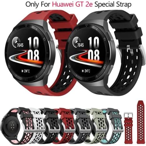 Wriststrap For HUAWEI WATCH GT 2e Special Straps Silicone Band HUAWEI GT2E Smartwatch Watchband Bracelet Correa Official Style