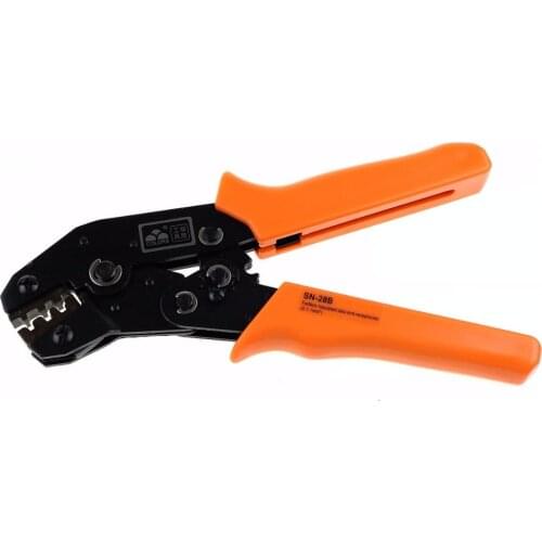 SN-28B Non-Insulated Tabs Terminals Crimper Professional Crimping Connector AWG 28-18