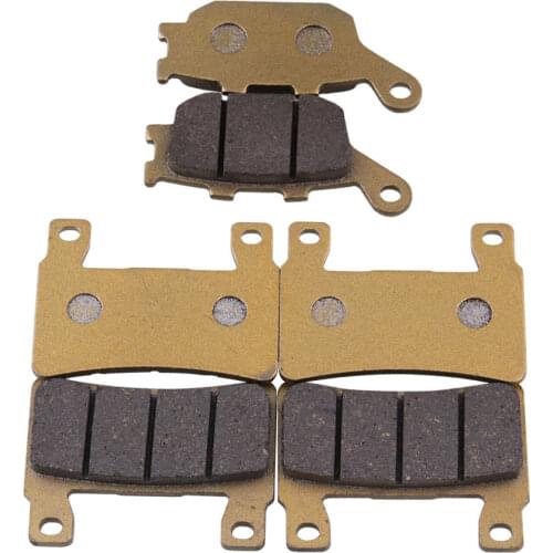 6Pcs/Set Motorcycle Brakes Pads Rear Front Disc Brake Motorcycle Accessories for CBR 600 F4 F4i
