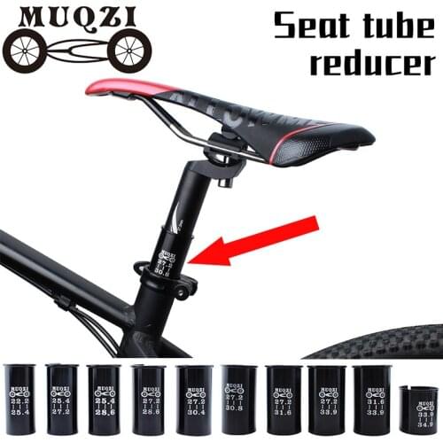 Bicycle Post Mountain Bike Road Bike Seat Post Tube Seatpost Reducing Sleeve Adapter Adjust Diameter 27.2 turn 30.4 turn 31.6