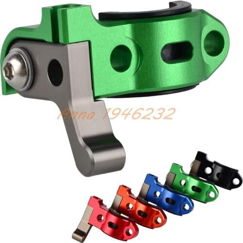 H2CNC Rotating Bar Clamp Hot Start Lever For Kawasaki KDX200 KLX250R/S/SF KLX300R 400R KX100 125 250 KX65 80 85 KX250F KX450F