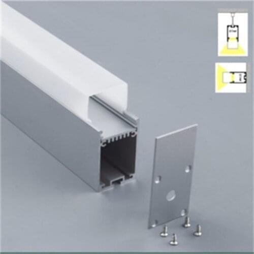 YANGMIN Free Shipping New Product U Shape 6063 Wide Aluminum Profile For LED Strip 35MM Big Size LED Aluminium Channel