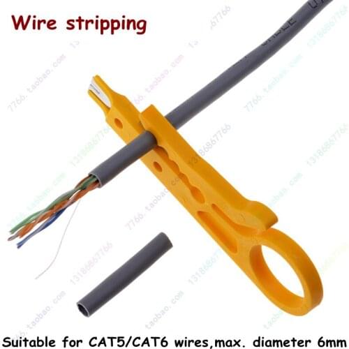 10PCS/LOT 2018 New type Mini wire stripping stripper multi-function Networking tool knife upgrated integrated blade