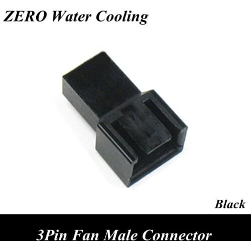 100pcs/lot 2540 3Pin Fan Male Connector