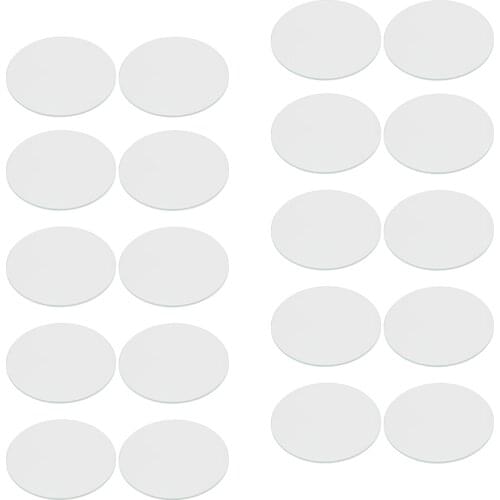 20pcs Domed Flat Watch Crystal Diameter Mineral Glass 35.5mm-36mm