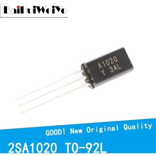 50PCS/LOT 2SA1020 A1020-Y TO-92L 2A/50V PNP A1020 Triode Transistor 60V/0.5A New Original Good Quality Chipset
