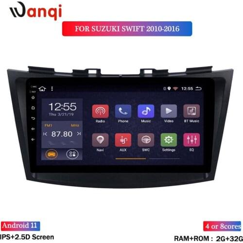 Wan qi 9" Android 8.1 GO Car DVD Player for Suzuki Swift 2010 2011 2012 2013 2014 2015 2016 Car Radio GPS Navigation WiFi Player