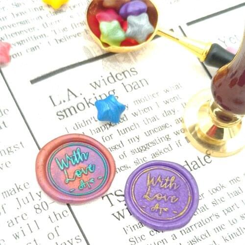 DIY With love Initial customize your logo Name Box set personalized Letter/Sealing Wax /wedding Wax Seal Stamp
