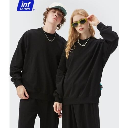 Модные мужские толстовки INFLATION China At AliExpress