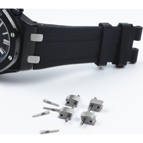 End - connect conversion kit for mans JF AP royal-oak-offshore diver watch case Bracelet Strap belt parts 15703