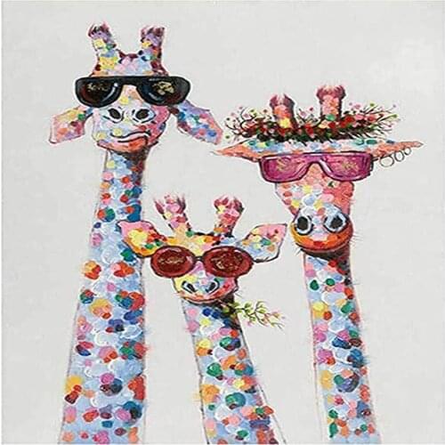 KTHOFCY 5D DIY Diamond Painting Kits forAdults Kids Giraffe Full Drill Embroidery Cross StitchCrystal Rhinestone Arts Wall Decor