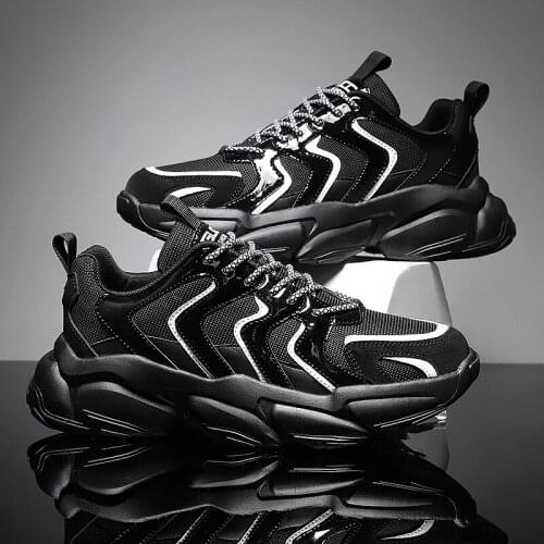 Fashion Mens Shoes Breathable Running Shoes Large Size Sneakers Comfortable Walking Jogging Casual Sports Shoes