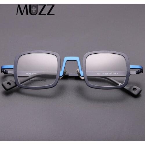 Pure Titanium Glasses Frame Men Square Optical Prescription Frames Male Classic Full Eyeglasses Eyewear Unisex glasses frames