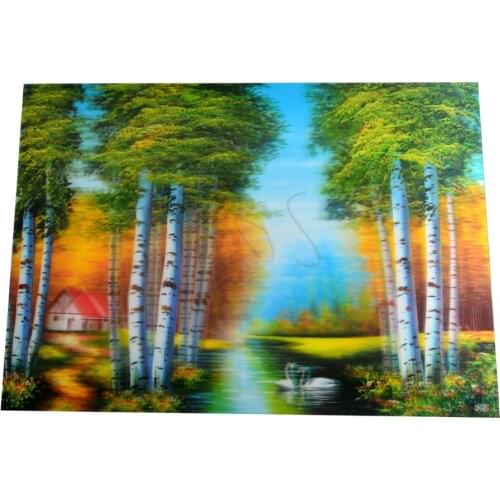 3D Effect Plastic Picture Wall Hanging,Poster-scenery J2039