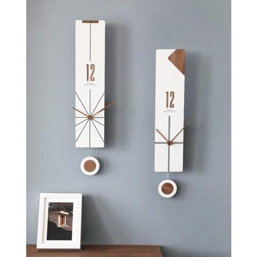 Wall Clock Living Room Home Fashion Nordic Light Luxury Clock Modern Minimalist Clock Wall Art Decoration Home