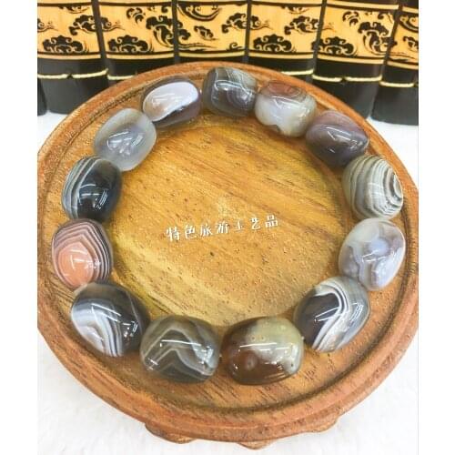 Natural agate jade bracelet bangle hand-carved jadite jade conform beads bracelets for men women jade jewelry real jade