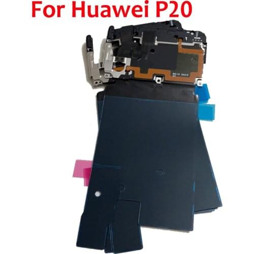 Original NFC Antenna Motherboard Mainboard Cap Back Frame Shell Cover For Huawei P20 Replacement Case Heat Sink Sticker