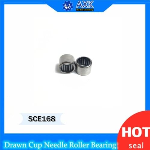 SCE168 Bearing 25.4*31.75*12.7 mm ( 5 PCS ) Drawn Cup needle Roller Bearings B168 BA168Z SCE 168 Bearing