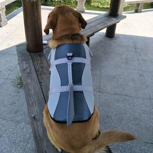 Pet Life Jackets Pet Floatation Vest Dog Swimming Saver Vest Life Preserver for Water Safety at The Pool Beach Boating STTA889