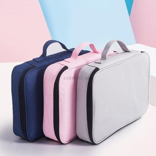 Document Ticket Storage Bag Waterproof Large Capacity Certificates Files Organizer for Home Office Travel