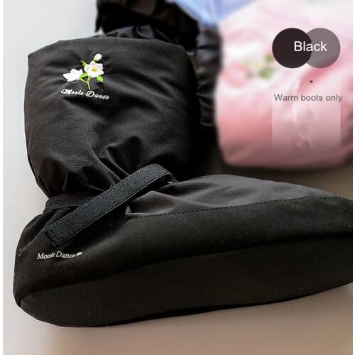 Warm Shoes for Girls Women Zapatillas De Ballet Winter Dance Ballerina Shoe Kids Warm Up Booties Castle Flo Point Warm-Up Boots