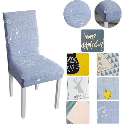 Fabric Chair Cover for Dining Room Chairs Covers Spandex Elastic Chair Cover for Chair for Kitchen Covers for Armchairs for Home