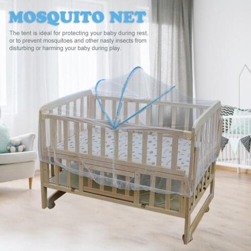 Universal Baby Kids Cradle Anti Mosquito Net Bed Curtain Crib Cot Mesh Canopy Infant Toddler Playpens Bed Tent 90x50cm Drop Ship