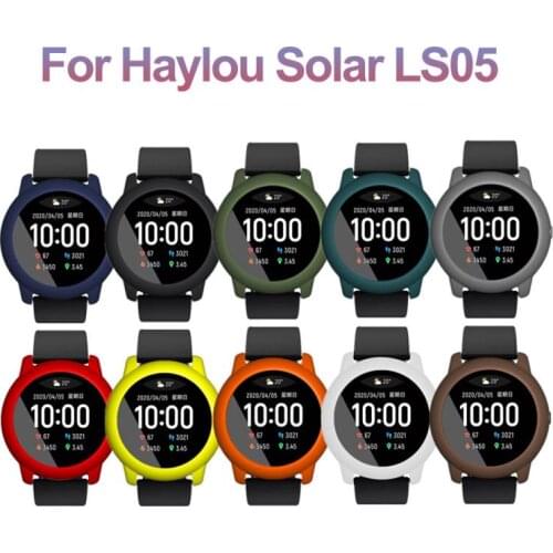 Protector Case For Xiaomi Haylou Solar LS05 Silicone Protective Cover Watch Bumper for Haylou Solar Smart Watch Accessories