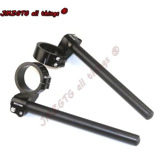 Motorcycle Racing CNC Clip On Handle Bars For BMW S1000RR HP4 2009-2018 Clip On Handle Bars