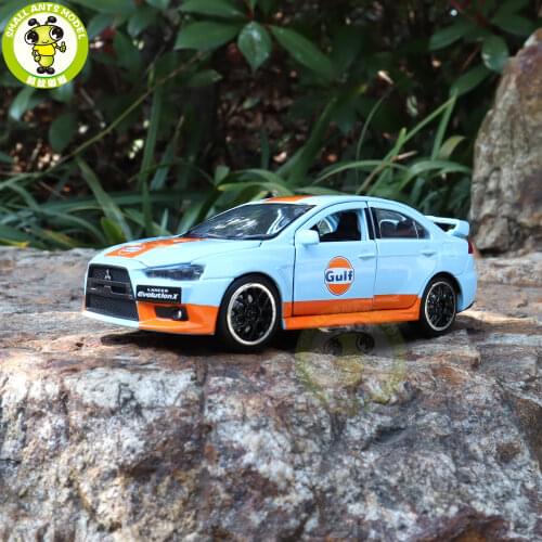 1/32 JACKIEKIM Lancer EVO X 10 BBS RHD Diecast Model CAR Toys for kids Boy girl Gifts