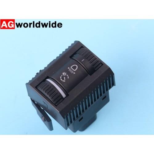 6Q0941333C 01C Headlight Adjustment & Dashboard Brightness Switch Button For VW POLO 2002 2003 2004 2006 2008 2010