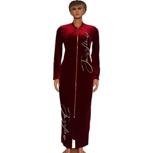 African Dresses for Women 2021 Spring Africa Clothing Muslim Long Maxi Dress High Quality American Clothing African Clothes