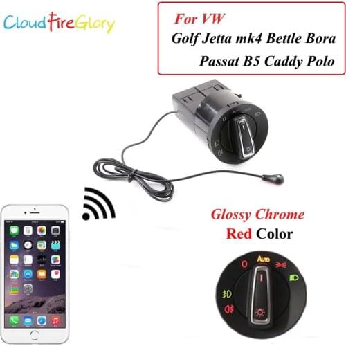 CloudFireGlory For VW Golf 4 Jetta MK4 Passat B5 Polo Bora Bettle Bluetooth Modified AUTO Headlight Switch Light Sensor Module