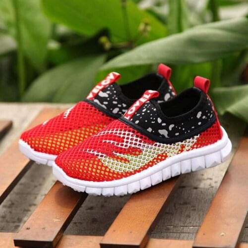 Summer New Baby Boys Girls Running Shoes Kids Sneakers For Mesh Breathable Children Sports Shoes Toddler Infant Flat Casual Shoe