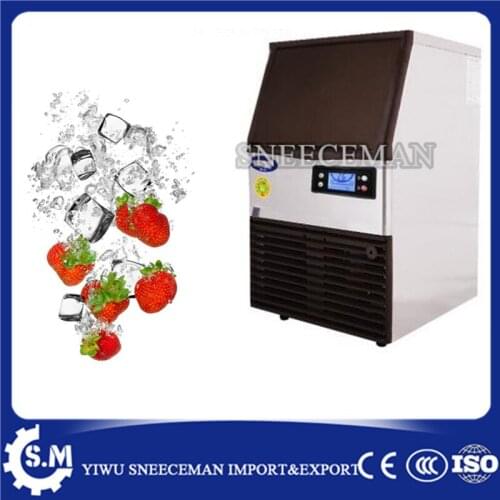 Commercial Ice Making Machine Square Ice Maker for Milk Tea Shop Daily Output 40KG