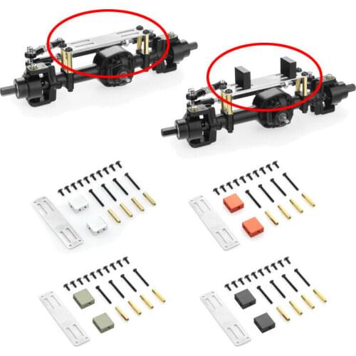 Metal Axle Steering Gear Bracket Upgrade for WPL B14 C14 C44KM C24-1 RC Car Replacement Repair Accessories 4 Colors Optional