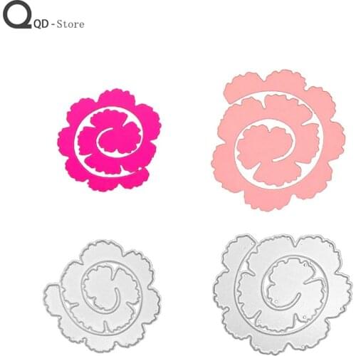 Scrapbook Metal Cutting Dies Childrens Educational Flower Set Handmade Tools DIY Card Make Mould Model Craft Decoration New