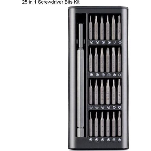 Screwdriver Kit 24 Precision Magnetic Bits DIY Dismountable Screw Driver Set Mini Tool Case For Smart Home PC Phone Repair
