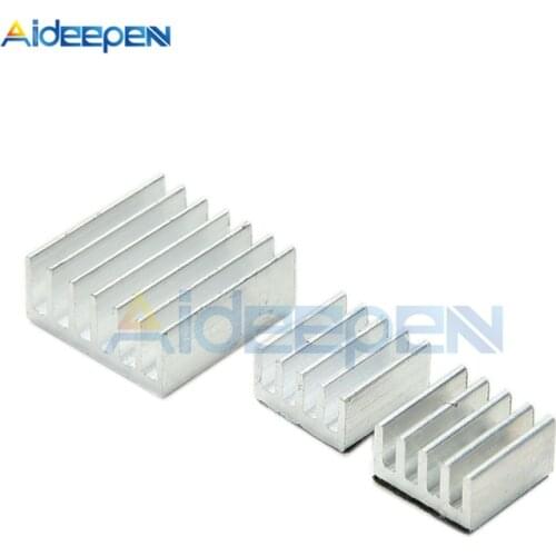 3Pcs/set Pure Aluminum Heat Sink Set Kit Radiator Cooler Module For Cooling Adhesive Raspberry Pi 2 B