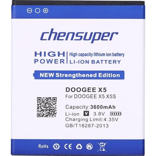 New 3500 mah DOOGEE X6 Baterii dla DOOGEE X6 DOOGEE x6 pro