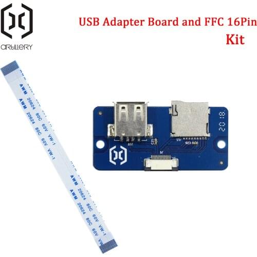 2021! Suitable for Artillery 3D printer Sidewinder X1 and Genius USB adapter board