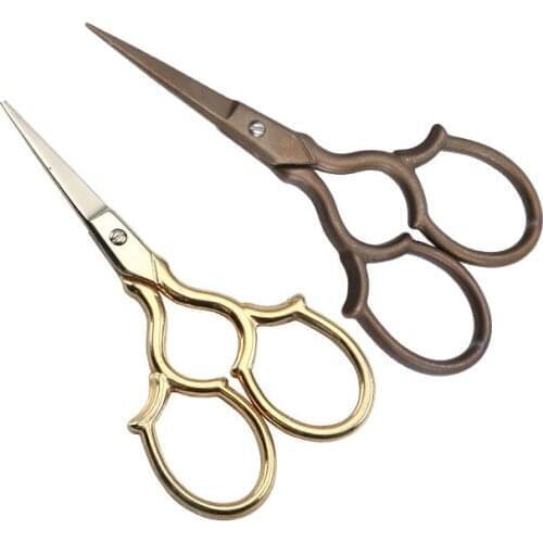 Retro Scissors Antique Vintage Scissors Thread Embroidery Scissors Sewing Supplies Stainless Steel Scissors Tailor Scissors Tool